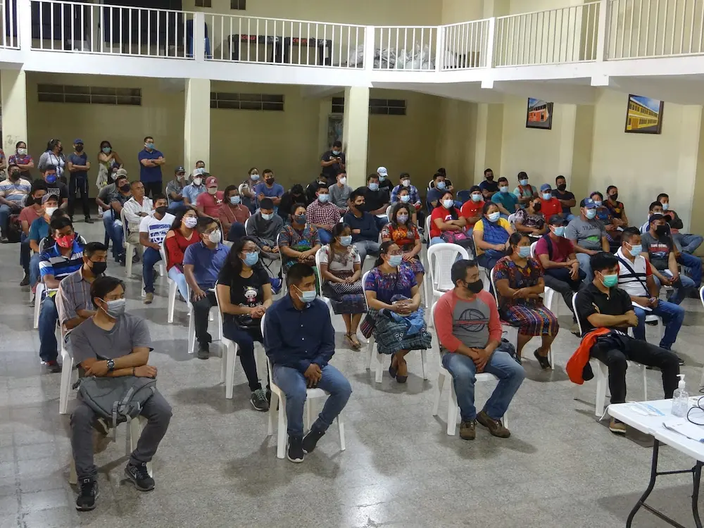 Sesiones informativa laborales Guatemala